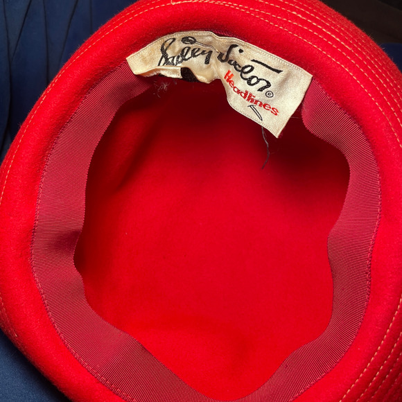 1950s Sally Vielor Hat United Hatters Cap & Millinery Wrks Headlines Union Made main image 5